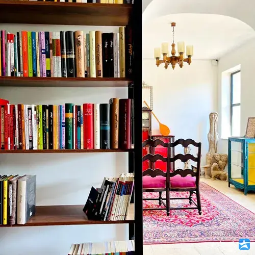 کافه کتاب عمارت بلخ